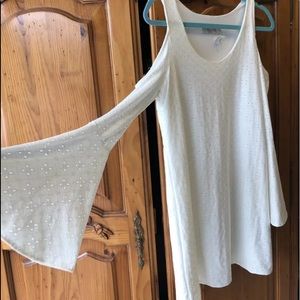 Lucy Love Dress Nwt White SZ L